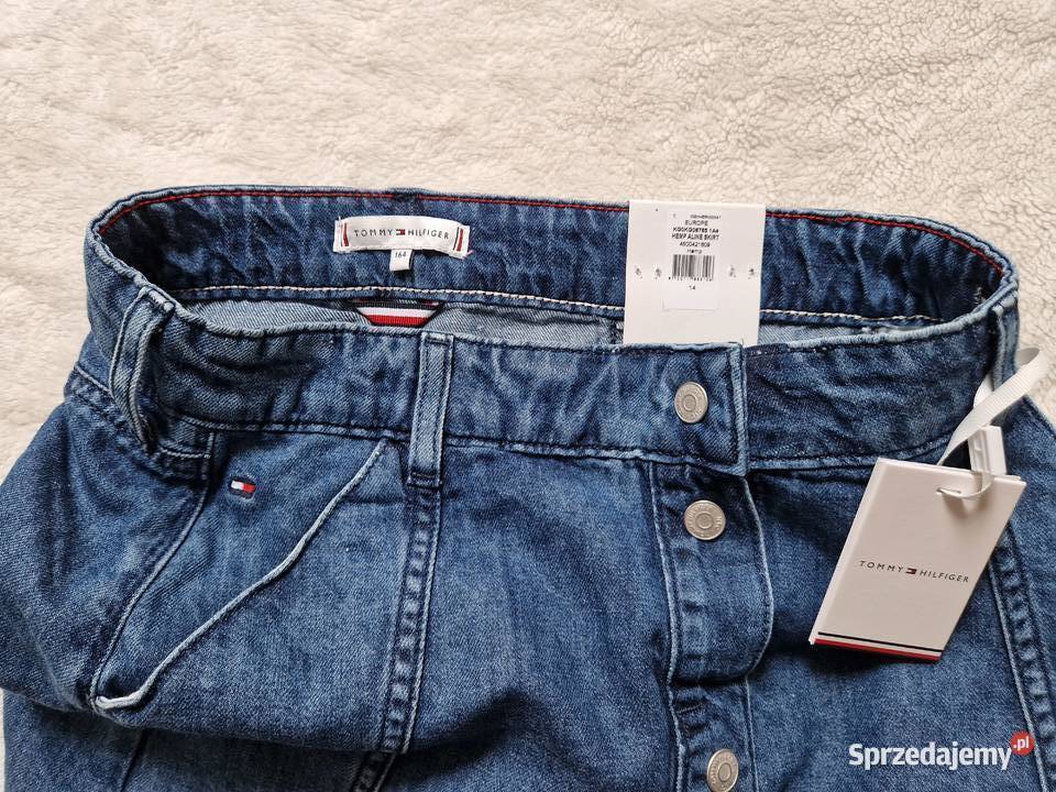 Nowa spódnica dżinsowa Tommy Hilfiger 14 lat Bibice