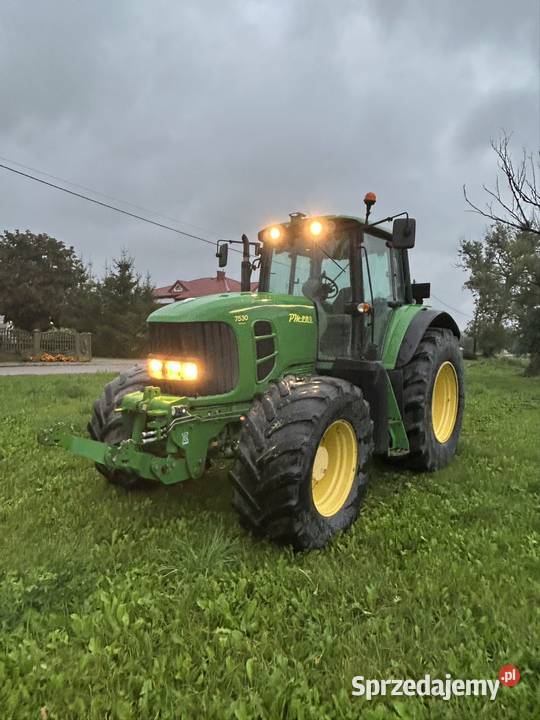 John Deere 7530 premium Półbiegi pod obciążeniem mazowieckie Łysakowo