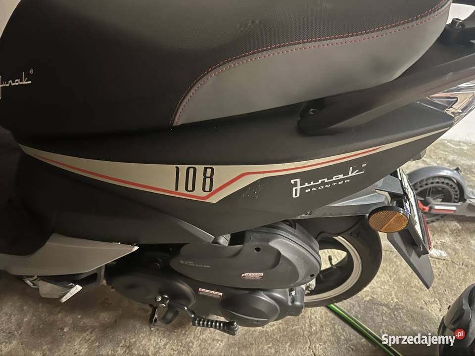 Skuter Junak 108 50cc 2024 ubereats Glovo bolt Motoryzacja Olkusz