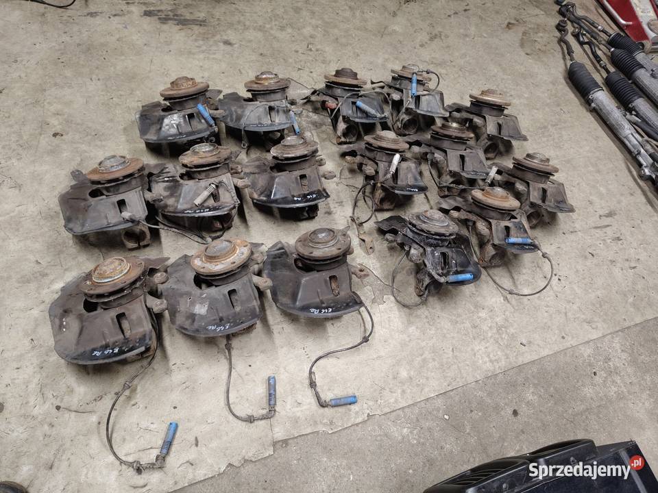 Bmw e46 zwrotnica przód prawa kompletna czujnik Aleksandrów Łódzki