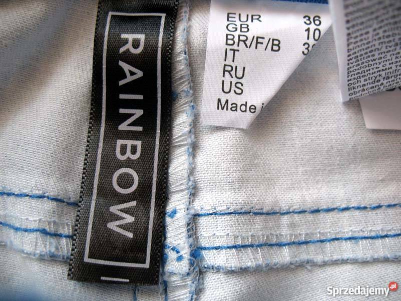 NOWE SPODNIE JEANS DŻINS DAMSKIE 36 S biodra 92 Siedlce