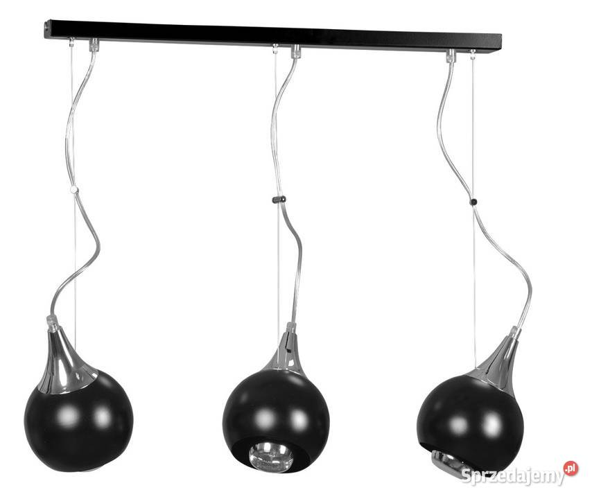 Nowoczesna lampa LIND 3 czarna Gorzów Wielkopolski sprzedam