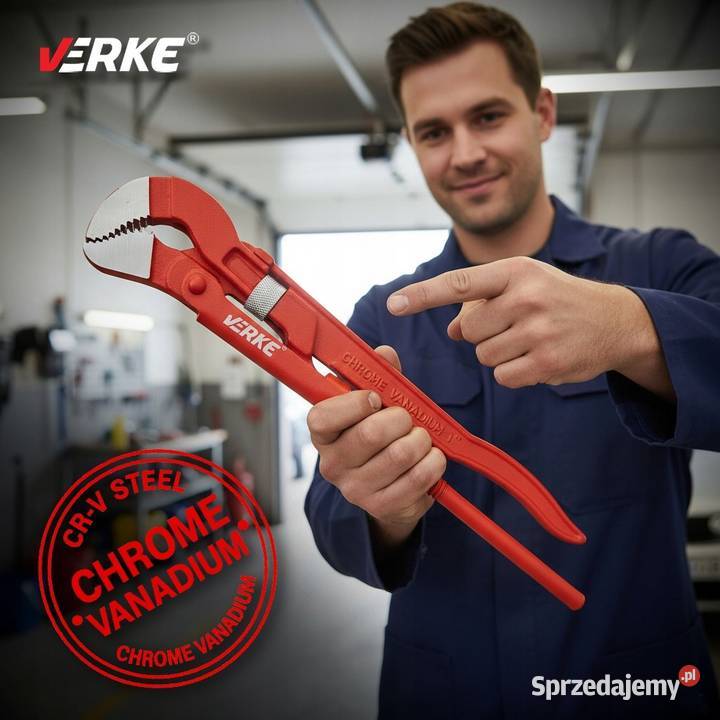 KLUCZ HYDRAULICZNY DO RUR SZWEDZKI NASTAWNY CĘGI świętokrzyskie Chmielnik sprzedam