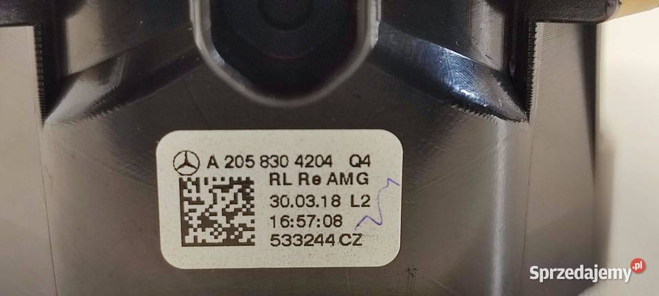 MERCEDES GLC W253 X253 KRATKA NAWIEWU Wyposażenie wnętrza