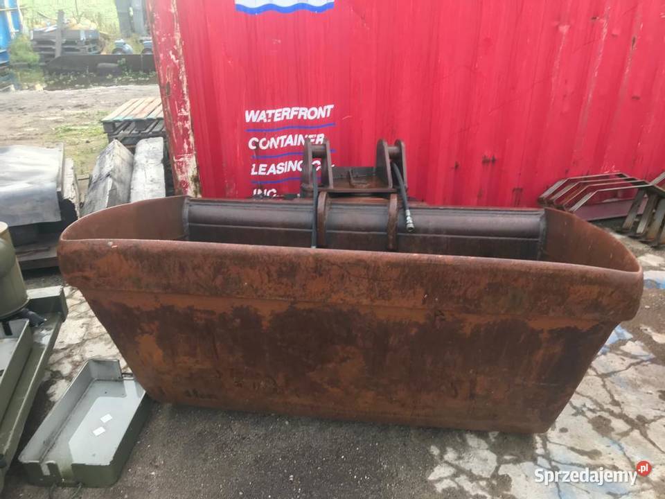 Łycha skarpowa hydrauliczna do koparki
