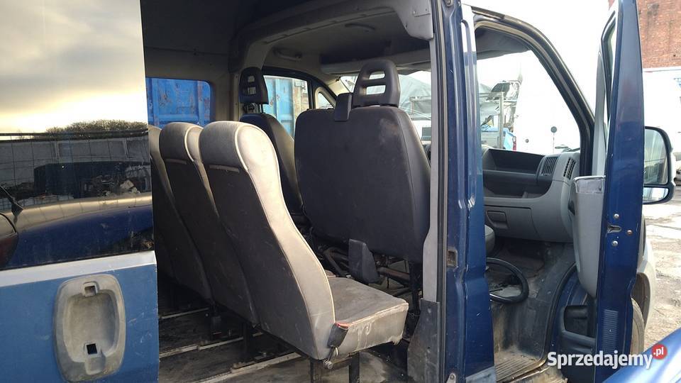 Peugeot boxer 2007r 22 diesel 7 osobowy klima manualna Szczecin sprzedam