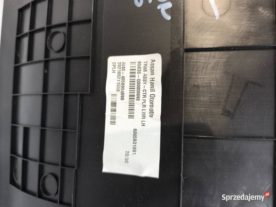 OSŁONA SŁUPKA B LEWA HYUNDAI BAYON 85835Q0000 osobowe wielkopolskie