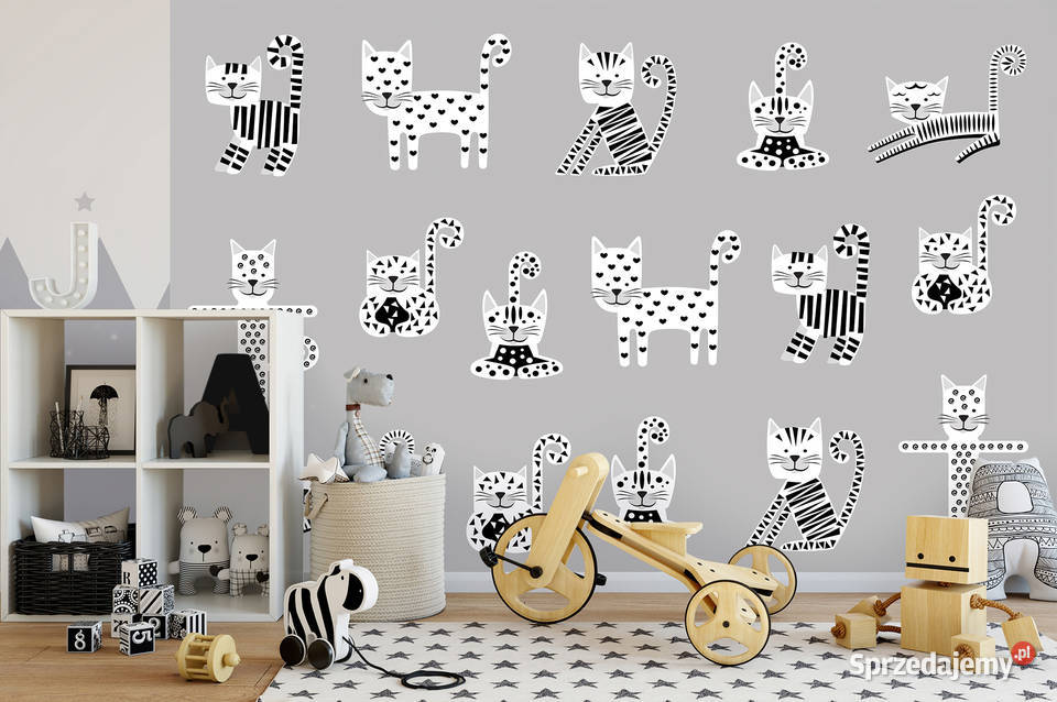 Tapeta fototapeta Kotki dzieci Ściany i elewacje Leszno