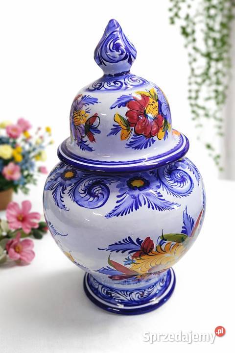 Amfora porcelanowa Łagiewniki