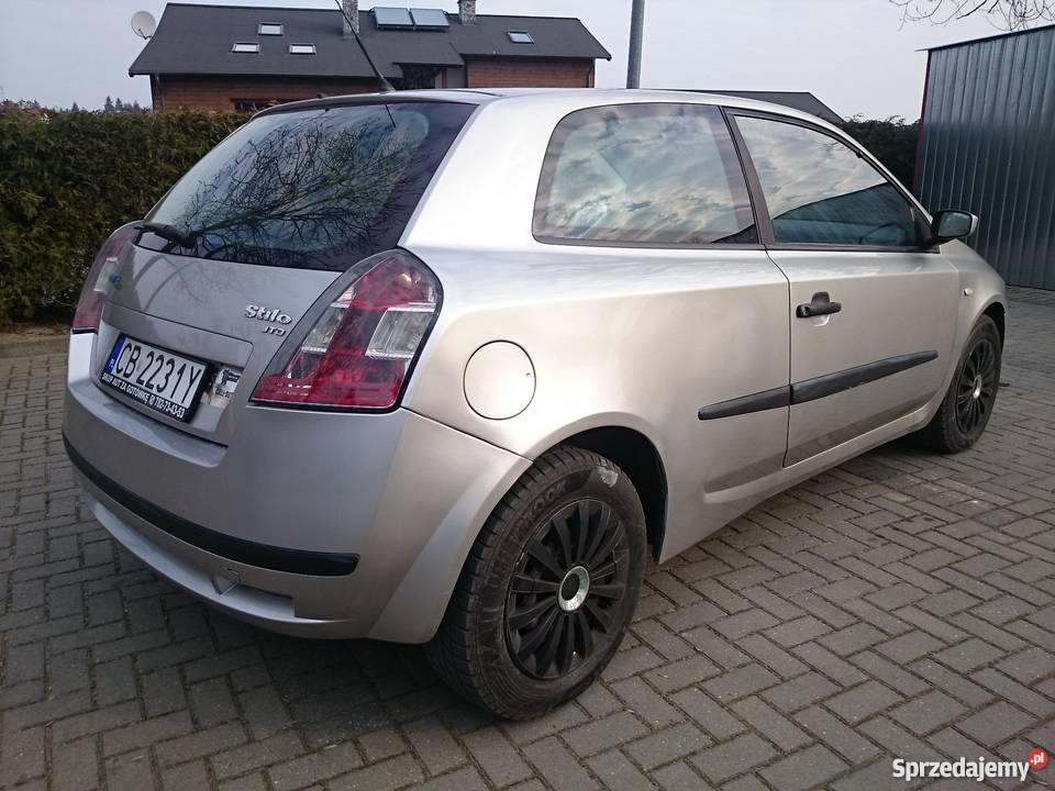 Fiat Stilo lift 2002 Śliczny klima 1 ręka centralny zamek wielkopolskie Chodzież