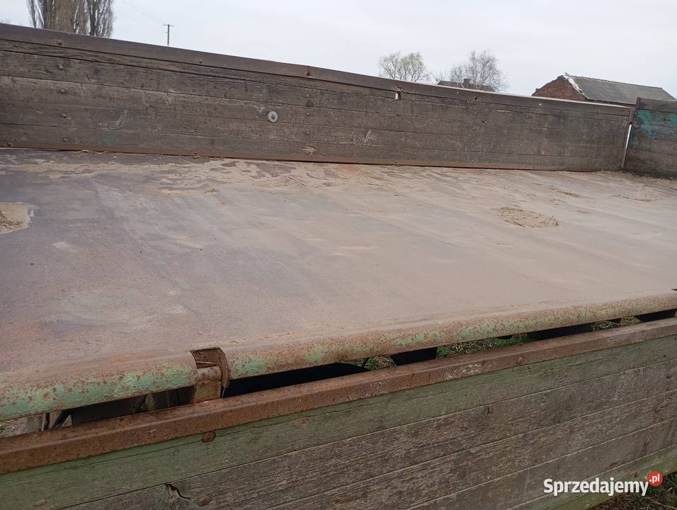 Sprzedam przyczepę trzystronna 8 ton Sieradz