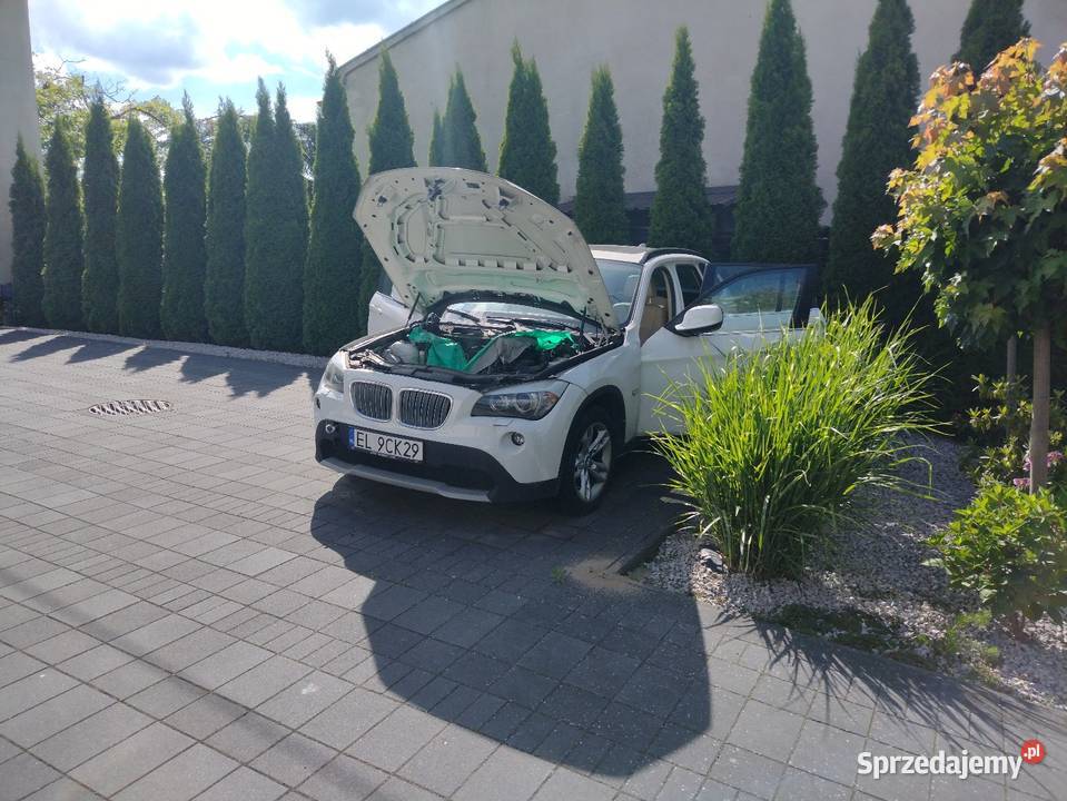 Sprzedaż auta z uszkodzonym silnikiem BMW X1 czujnik deszczu Zgierz