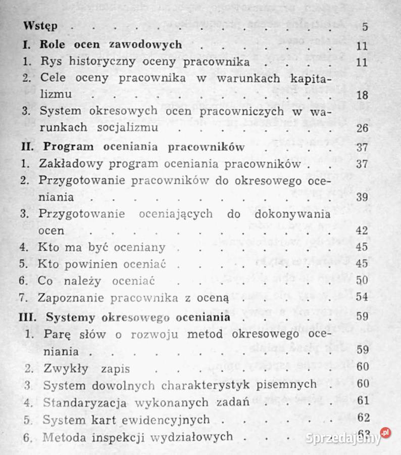 oceniać pracownika Julian Nadolski Chełm sprzedam