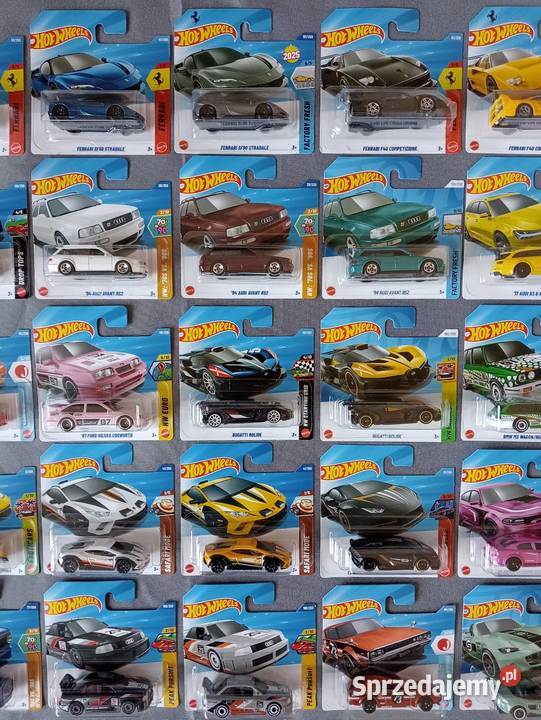 Hot Wheels Mainline stan kart zestaw 40 sztuk Samochody i pojazdy Jaworzno