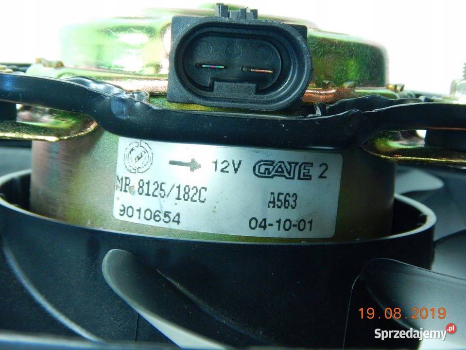 WENTYLATORY CHŁODNICY FIAT BRAVO MERIVA 19 TD lubelskie sprzedam