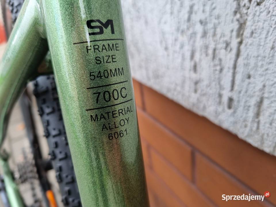 Nowy Rower Storm Focus 30 gravel 540 zielony 28