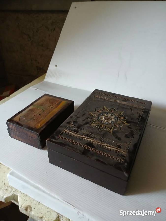 Stare szkatułki antyki Mszana Dolna