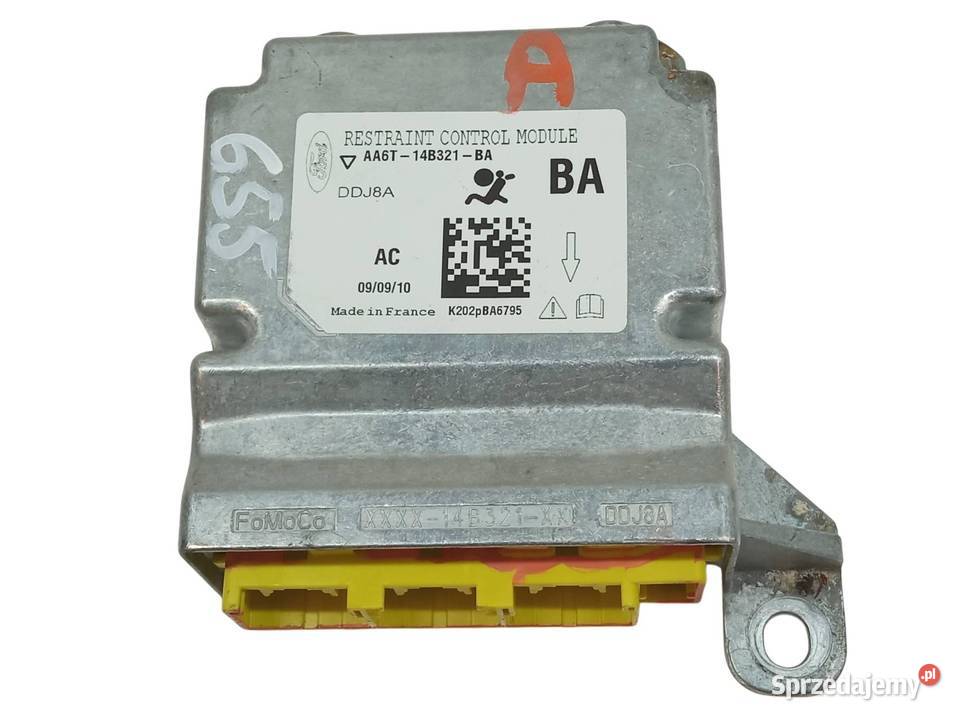 MODUŁ SENSOR AIR BAG AA6T14B321BA Ford Fiesta