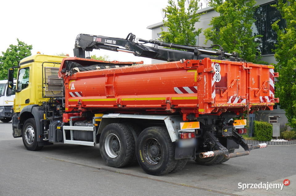 MercedesBenz Arocs 2640 6x4 100 HIAB XHiduo diesel Kraków