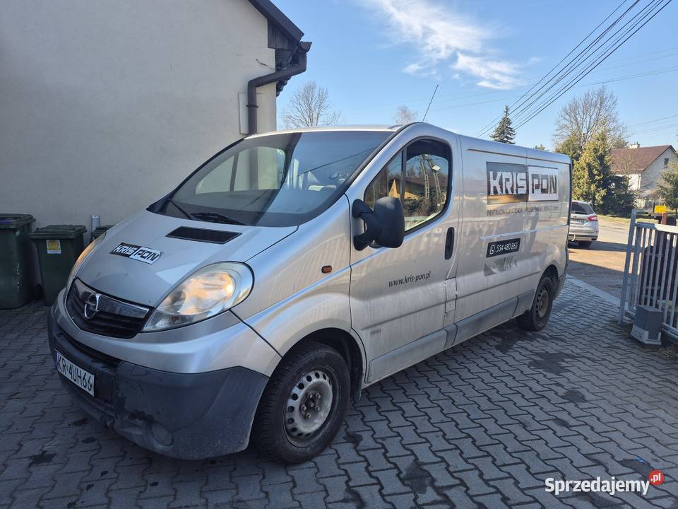 Opel Vivaro 20CDTI uszkodzony silnik diesel Kraków
