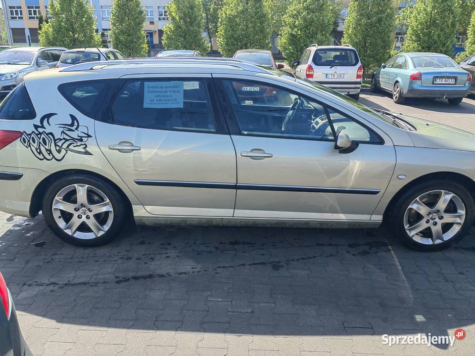 Peugeot 407 SW 30 V6 LPG Automat Panoramiczny Toruń