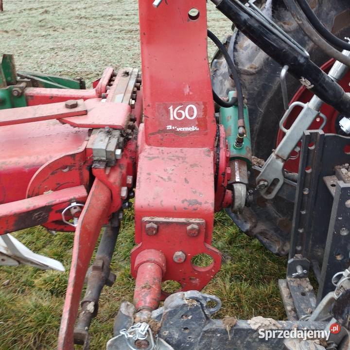 Pług obrotowy 4 skibowy Kvernaland resor F160