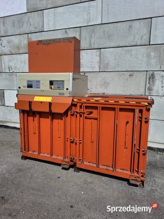 Belownica prasa dwukomorowa do foli makulatury łódzkie Drzewica