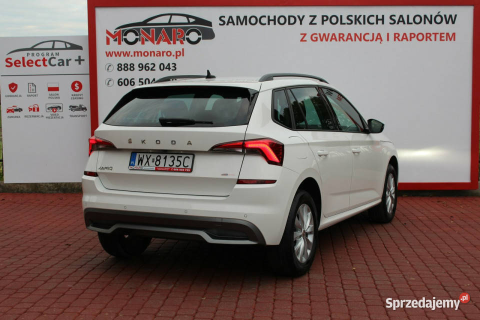 koda Kamiq AMBITION TSI 115 Salon Polska kujawsko-pomorskie Włocławek