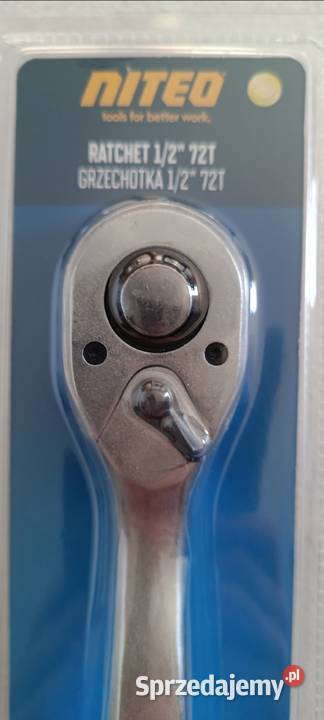 Grzechotka do kluczy nasadowych 12 72T NITEO Ełk