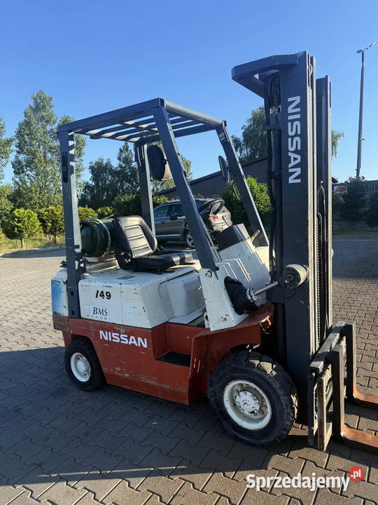wózek widłowy NISSAN FG18 LPG 1800 Triplex 475m Działoszyn