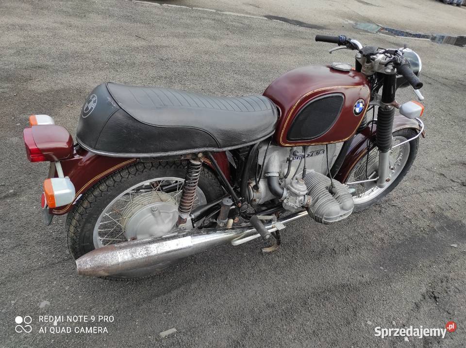 Bmw r755 piekny klasyk wszystko sprawne palaący Leszno