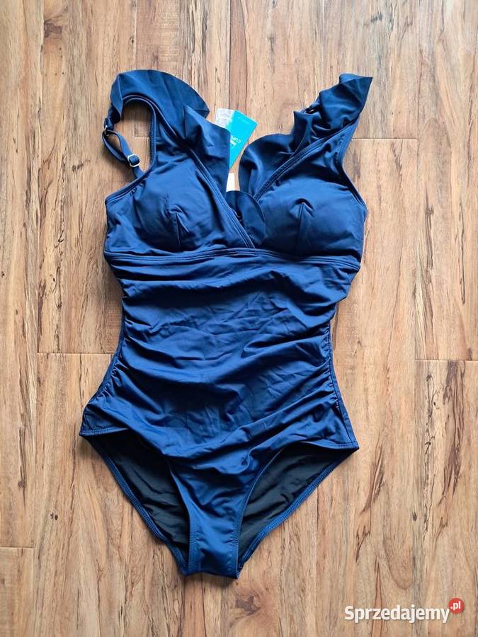 nowy jednoczęściowy granatowy strój kąpielowy Inna marka Stroje kąpielowe Sandomierz