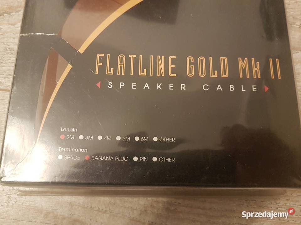 NORDOST FLATLINE GOLD MK 2kable głośnikowe 2x2m Brzeg