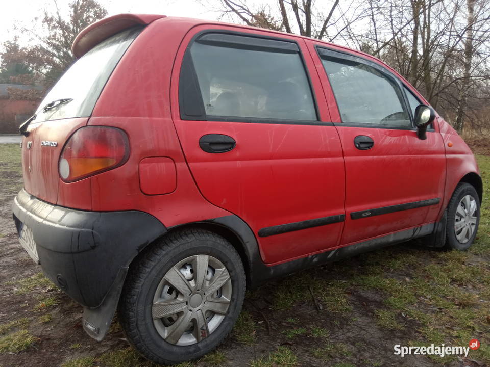 Matiz ostatni egzemplarz 2005r Gaz sekwencja BRC Zgierz