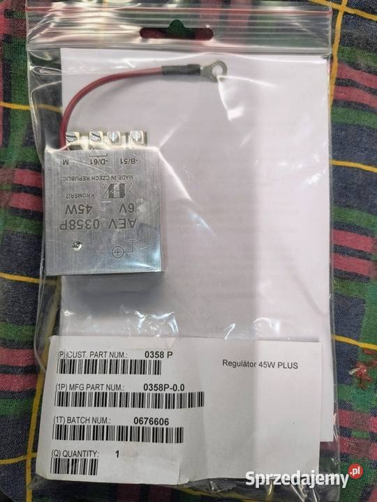 Regulator elektroniczny AEV 6V 45W do Jawa CZ dolnośląskie Wrocław