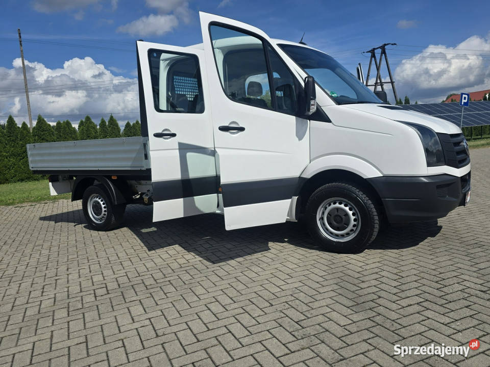 Volkswagen Crafter 20tdi DOKAKlimatyzacjaSerwis7 elektryczne lusterka Volkswagen Kutno