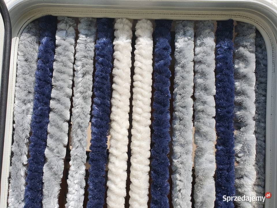 Zasłona drzwi kotki frędzle 60x176 kamper Turek