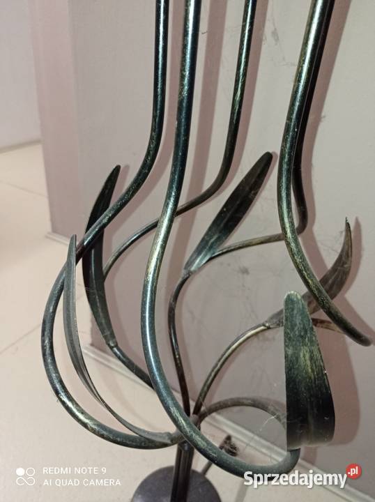 Świecznik metalowy Rybnica