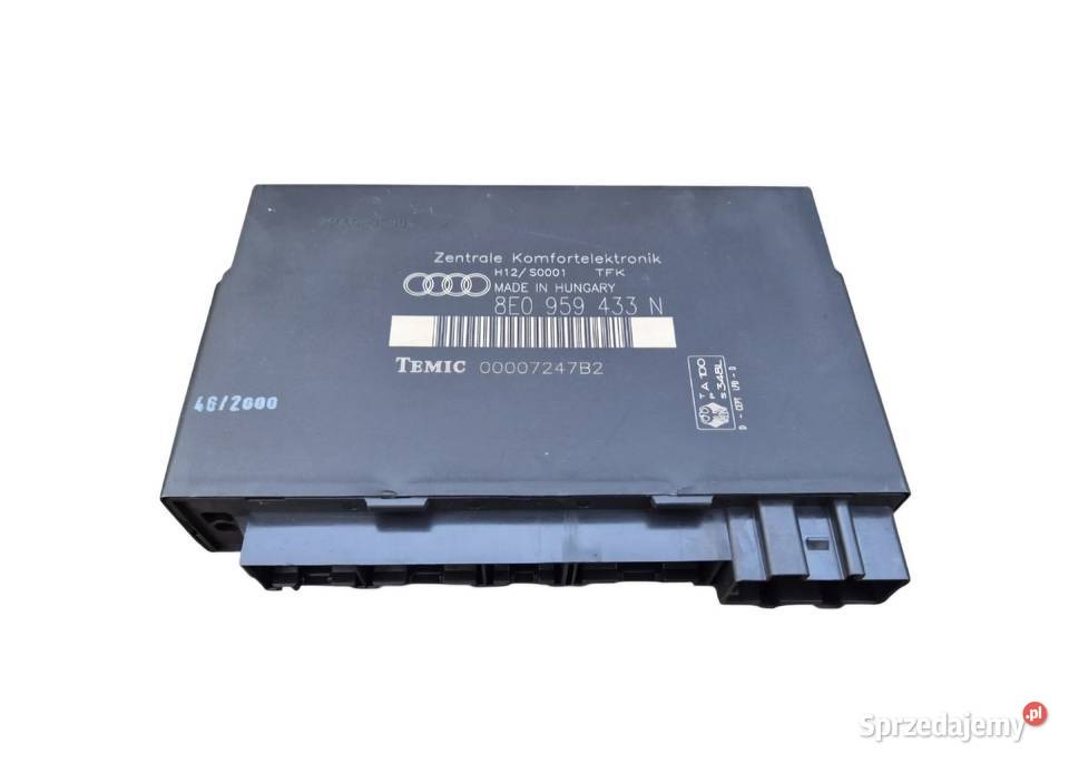 MODUŁ KOMFORTU AUDI A4 B6 AUDI A4 B7 8E0959433N Działoszyce
