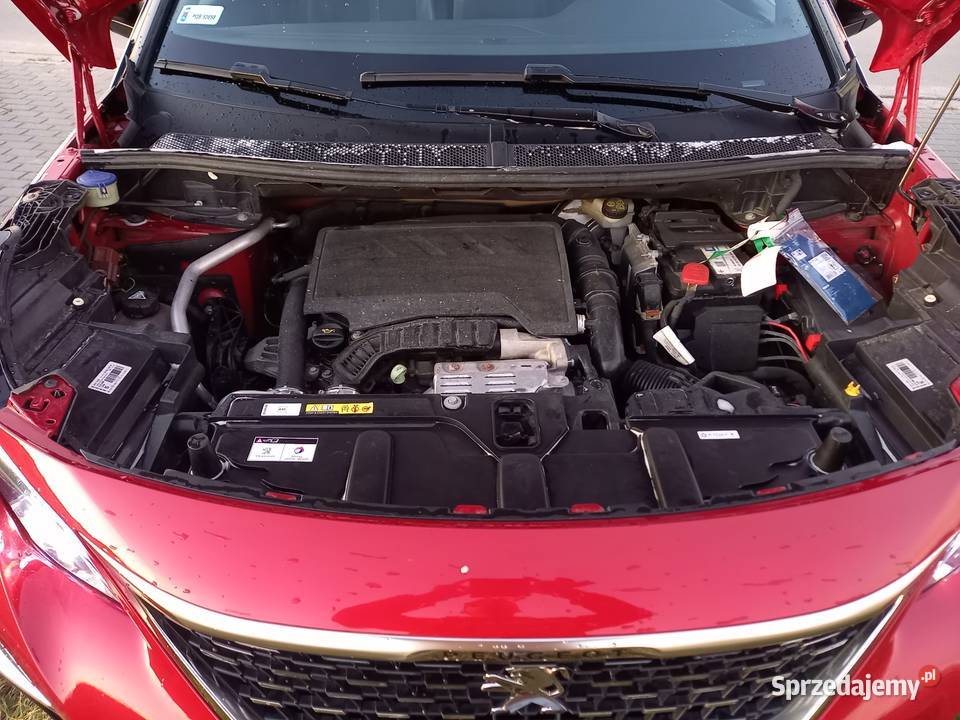 Peugeot 3008 GT line 2019 benzyna 65 000 czerwony Jarocin
