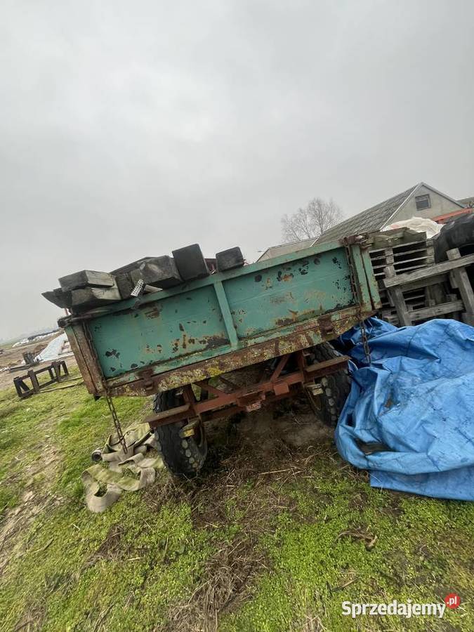 Przyczepa wywrotka niemieckiej produkcji autosan Aleksandrów Kujawski