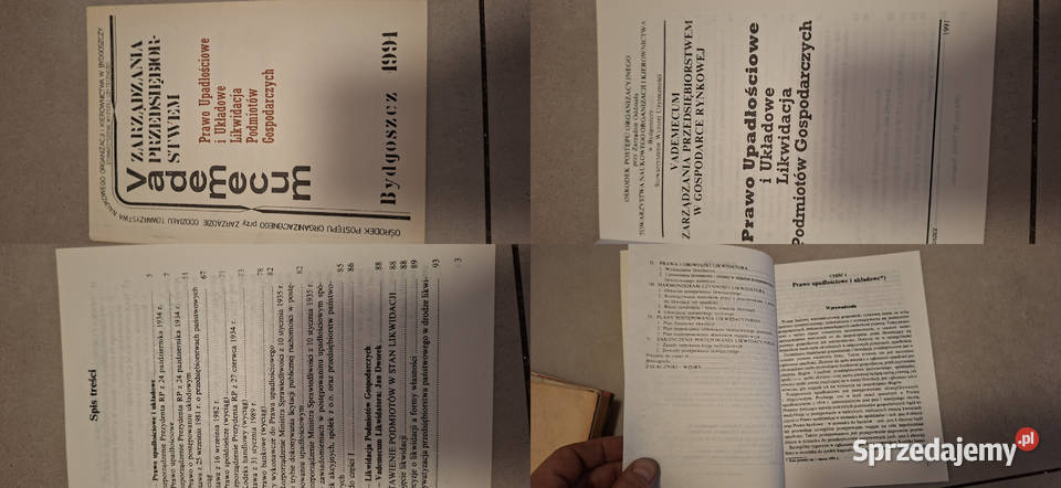 Vademecum Zarządzania Przedsiębiorstwem 1991 Łęczyca sprzedam