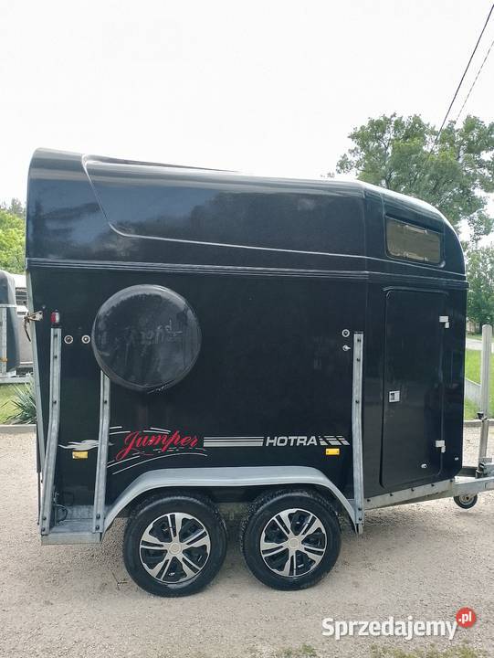 Przyczepa do przewozu dwóch koni ATC Żerdzina