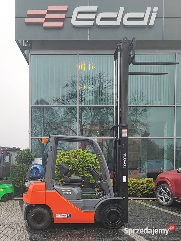 Wózek widłowy Toyota 028FGF20 2 t hilo 37 m LPG małopolskie Kęty