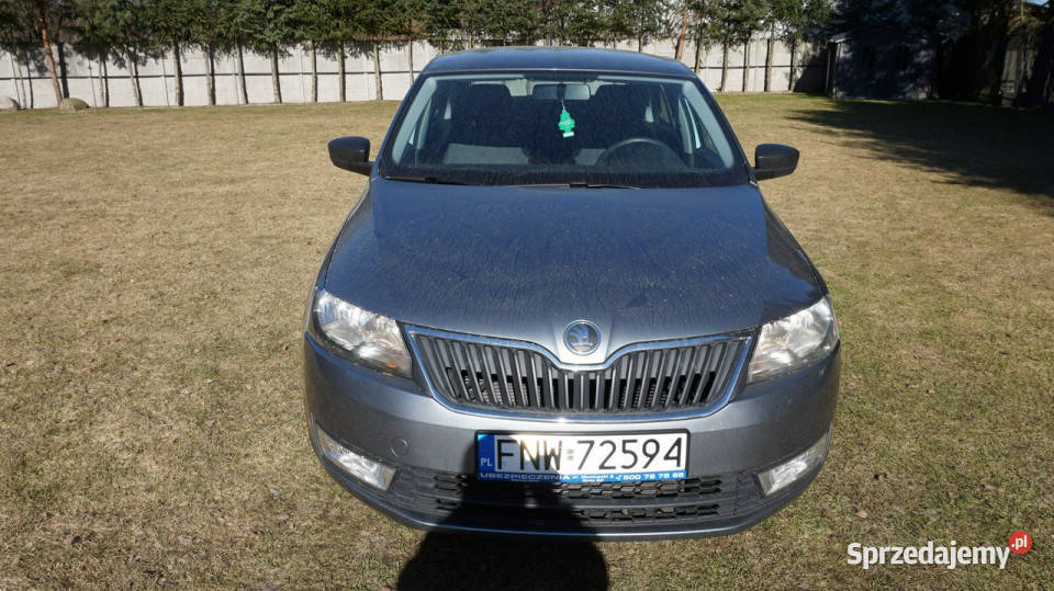 koda RAPID zarejestrowany ubezpieczony Gwarancja kurtyny powietrzne