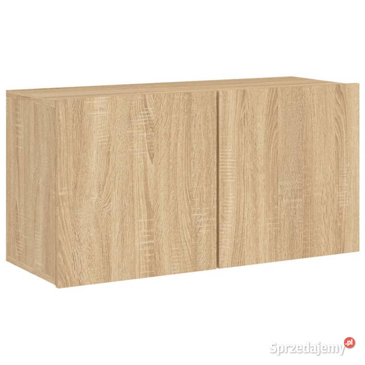 Ścienna szafka TV dąb sonoma 80x30x41 WM836956 Warszawa sprzedam