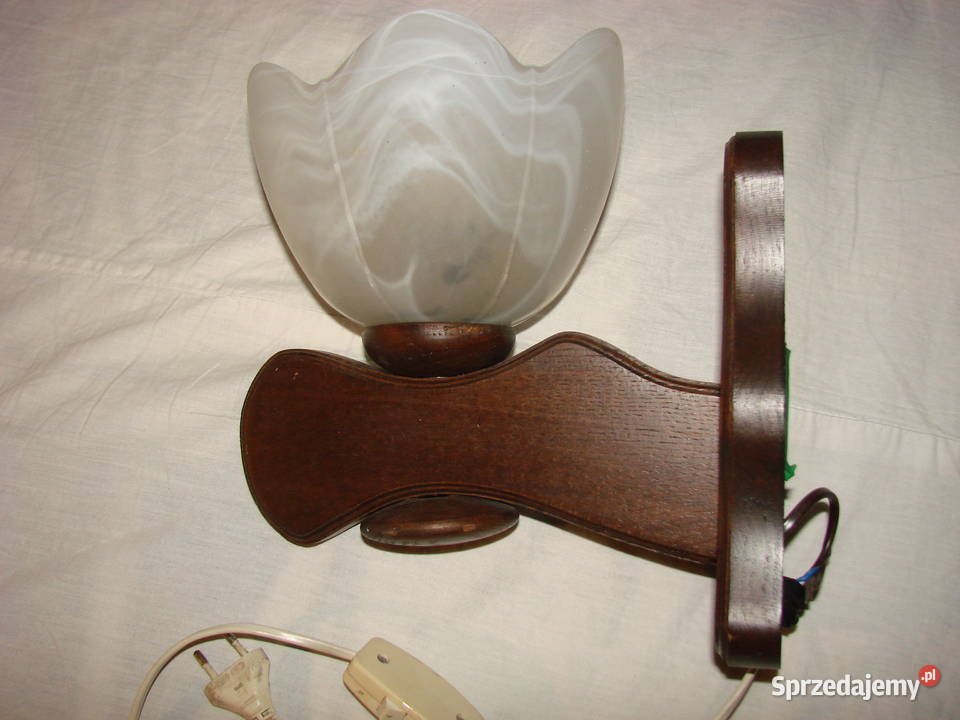 stary drewniany kinkiet Kinkiety Pruszcz Gdański