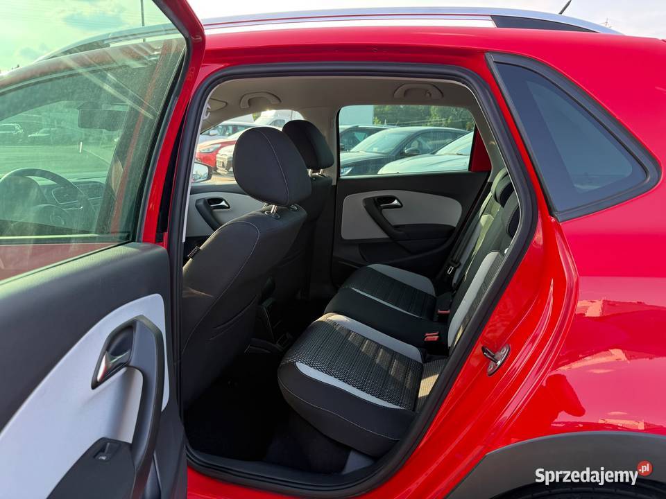 VW Polo CROSS 2012r 14Mpi 1wł PDC Alu 17 Niemcy aluminiowe felgi Polkowice sprzedam
