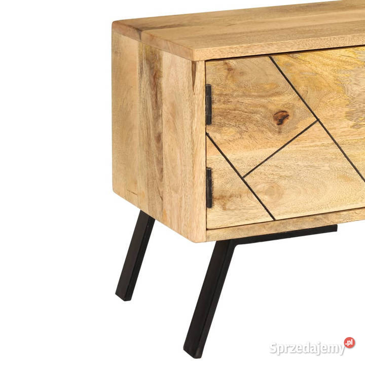 Szafka pod telewizor lite drewno mango 140 x 30 mazowieckie Warszawa sprzedam