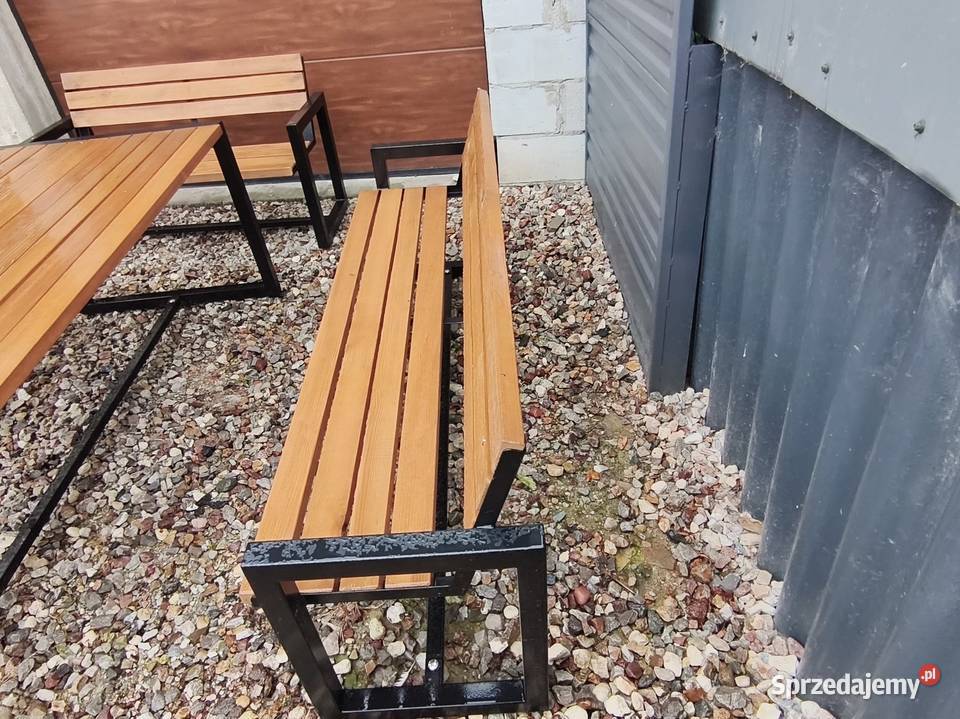 Meble ogrodowe loft Ruda Wielka